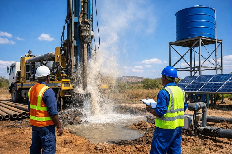 Borehole Drilling and Water Infrastructure